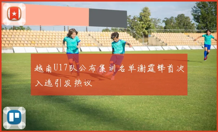 越南U17队公布集训名单谢霆锋首次入选引发热议