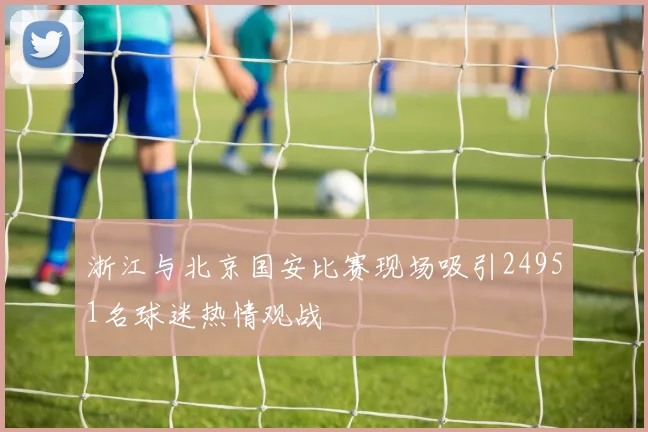 浙江与北京国安比赛现场吸引24951名球迷热情观战
